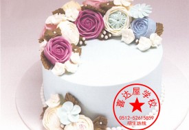 高級韓式裱花蛋糕培訓